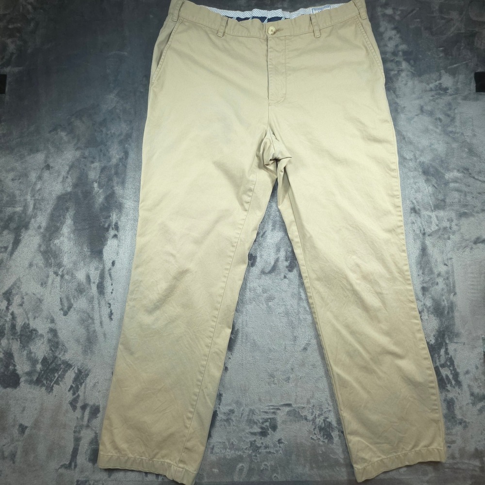 Southern Tide The Skipjack Classic Fit Chino Pants Khaki Tan Mens 38x32